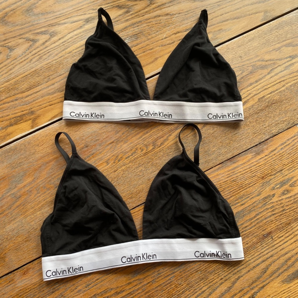 Calvin Klein Lightly Lined Triangle Bralette/For … - image 4